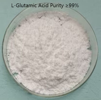 C5H9NO4 L Glutamic Acid Powder 99% Purity Soluble In Formic Acid