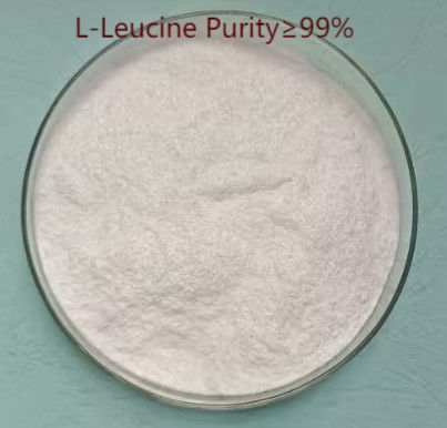 GMP Cosmetic Additives C6H13NO2 L Leucine Amino Acid Supplement