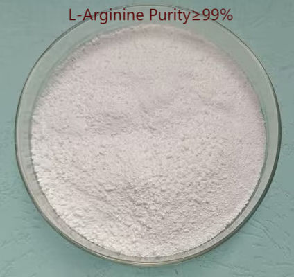 C6H14N4O2 Cosmetic Additives L Arginine Powder  Supplement Crystalline