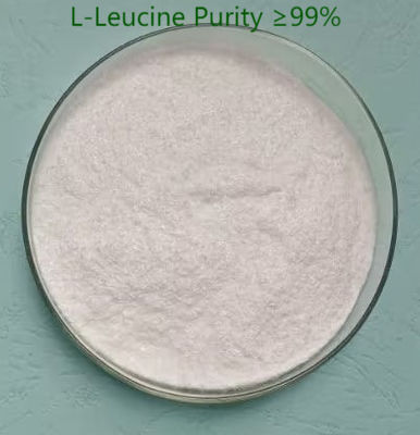 C6H13NO2 L Leucine Amino Acid Food Additive 99% High Purity