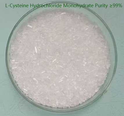 C3H10ClNO3S CAS 7048-04-6 Food Additive Amino Acid L-Cysteine HCL Monohydrate