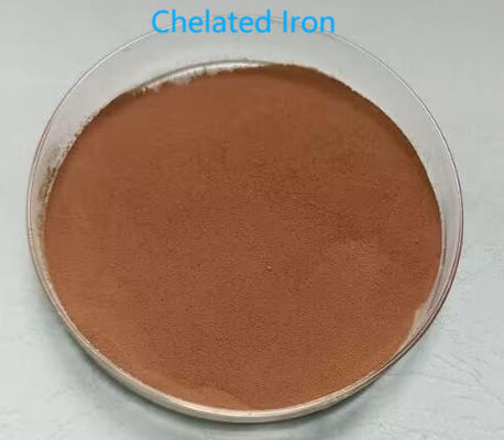 Утюг удобрения хелата аминокислоты темного Брауна органический хелатированный для заводов