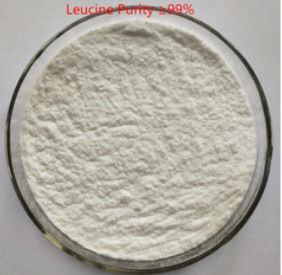 C6H13NO2 API Leucine Supplement Powder White Crystals